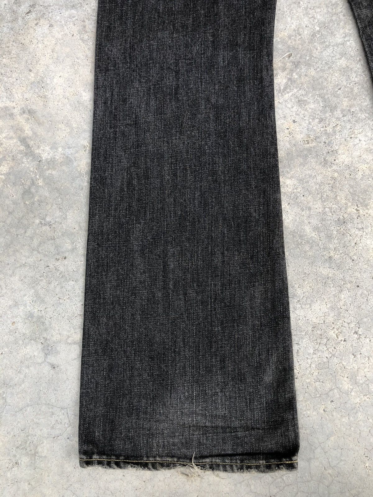 If Six Was Nine Japanese Uniqlo Flared Jeans Distressed Jeans Size US 33 - 12 Thumbnail