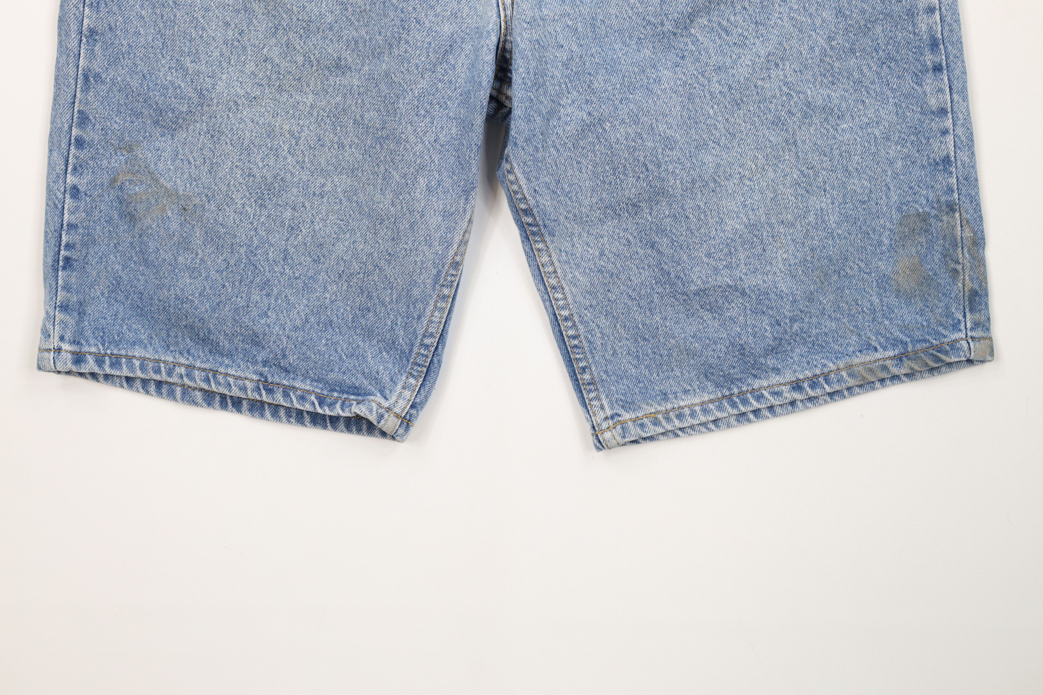 Levi's Vintage 90s Levis 550 Orange Tab Relaxed Denim Shorts USA Size US 34 / EU 50 - 4 Thumbnail