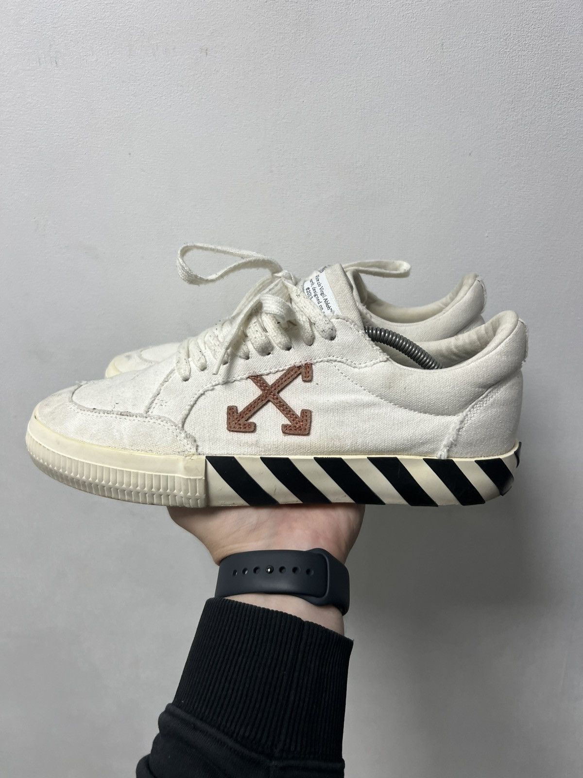 Off-White Off-White Vulcanized Low Canvas Shoes Size US 10 / EU 43 - 5 Thumbnail