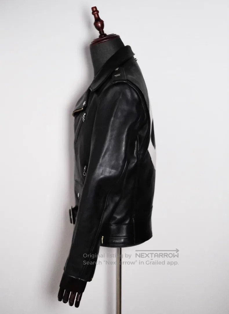 Schott Schott NYC American cable-stayed motorcycle cowhide jacket Size US XXS / EU 40 - 2 Thumbnail