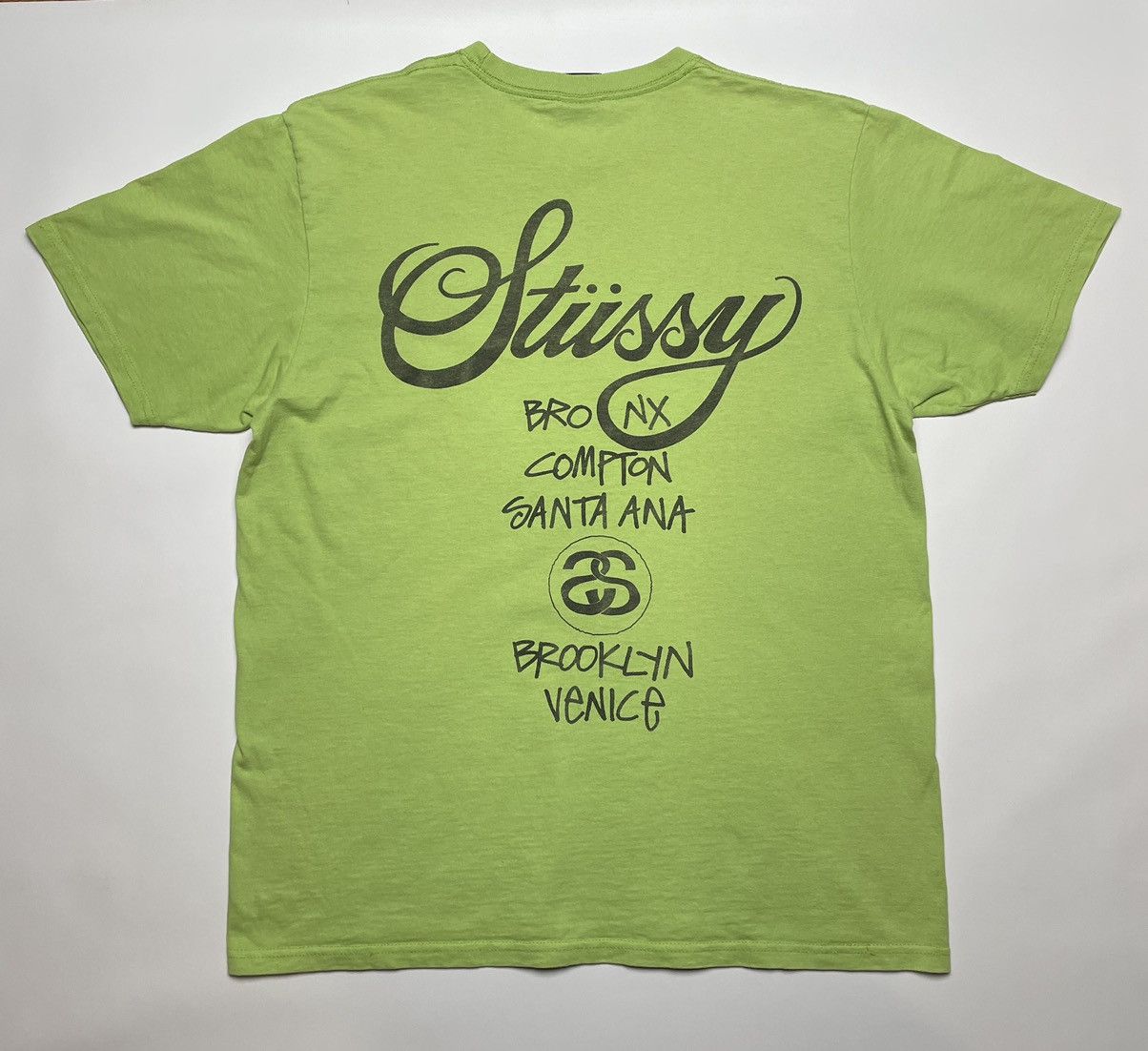 Stussy × Vintage ‼️STUSSY‼️Multi Logo tee Size US M / EU 48-50 / 2 - 2 Thumbnail