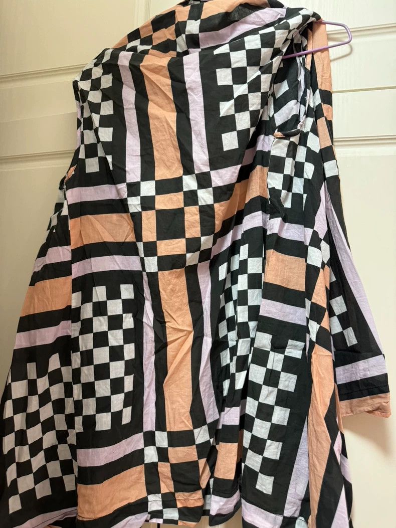 Vivienne Westwood Vivienne Westwood A black and white checkered dress Size L / US 10 / IT 46 - 7 Thumbnail