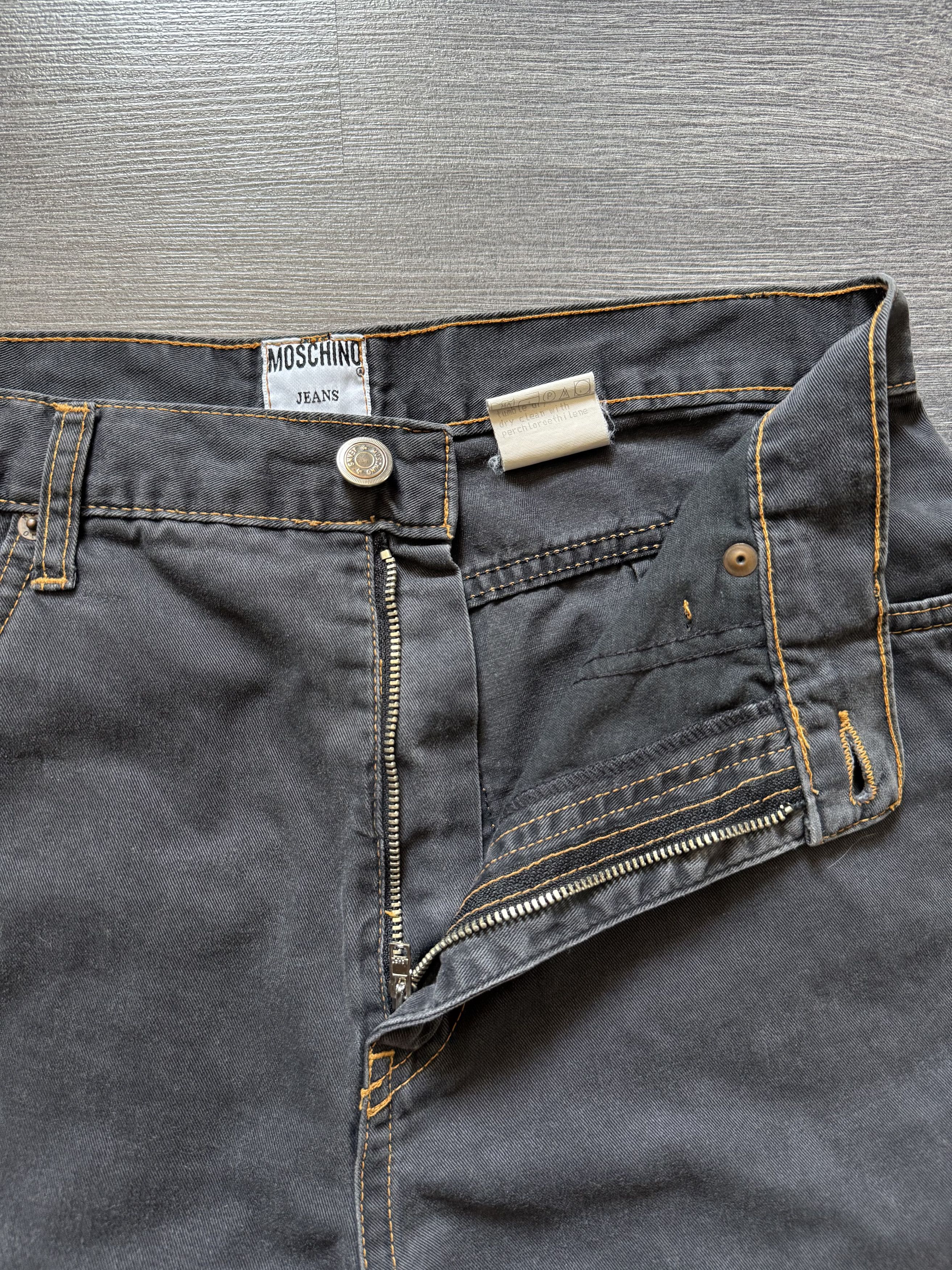 Moschino Vintage 90s MOSCHINO Jeans Denim Pants Size 32 Size 32" / US 10 / IT 46 - 7 Thumbnail