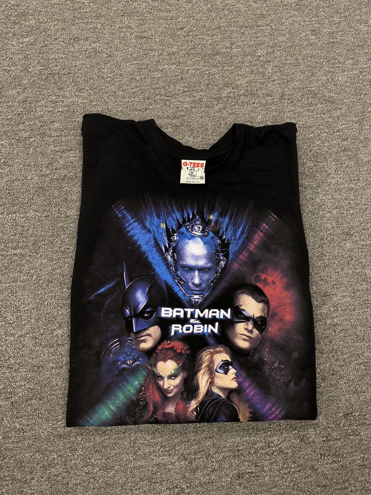 Image of Vintage Batman & Robin Movie in Black, Men's (Size XL)