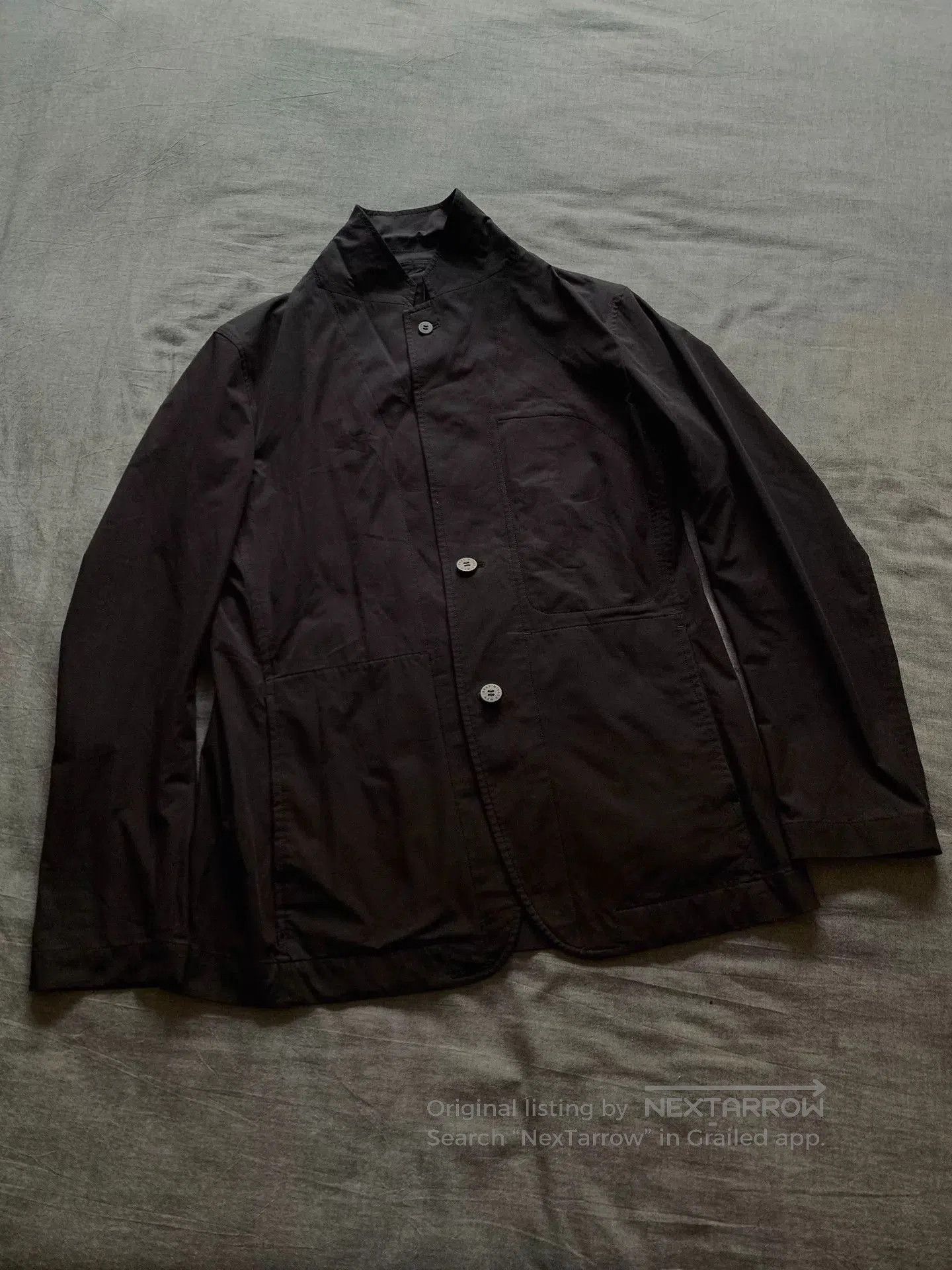 Issey Miyake ISSEY MIYAKE MEN Composite Fiber Blazer. Size US M / EU 48-50 / 2 - 2 Thumbnail