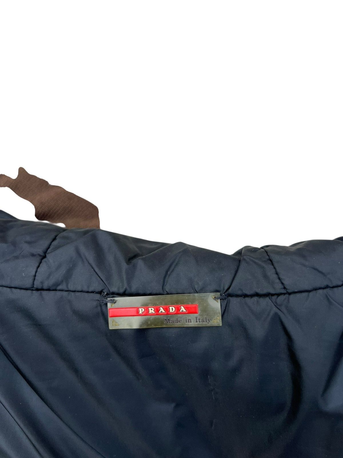 Prada PRADA Made in Italy High Neck Hoodie Bomber Zipper Size US L / EU 52-54 / 3 - 15 Thumbnail