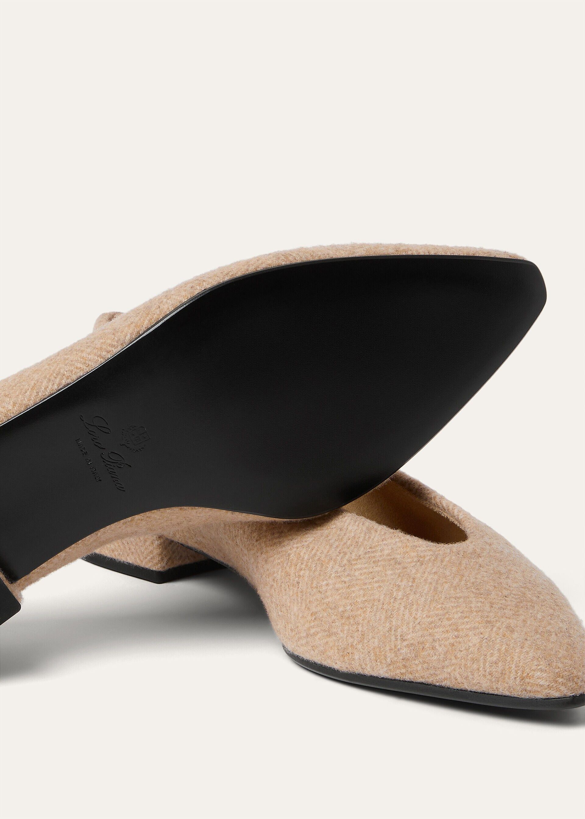 Loro Piana os11x0326 FAR1166 Rebecca Ballet Flats in Light Brown Size US 10 / IT 40 - 5 Thumbnail