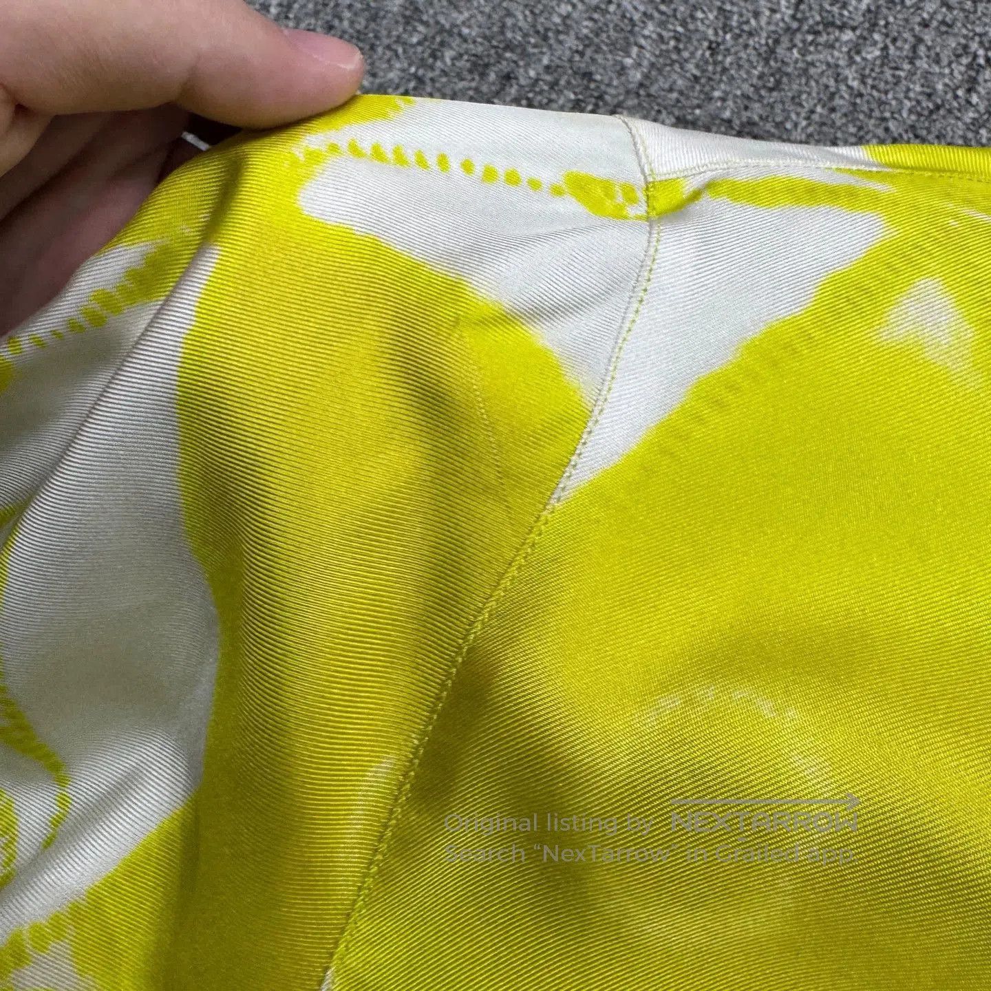 Louis Vuitton Yellow Patterned Short-Sleeve Button Shirt. Size US L / EU 52-54 / 3 - 2 Thumbnail