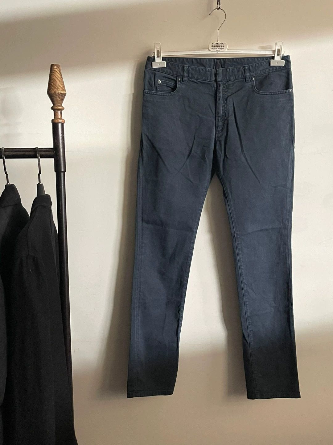 Maison Margiela Maison Margiela Black Blue Denim Pants Size US 30 / EU 46 - 1 Thumbnail