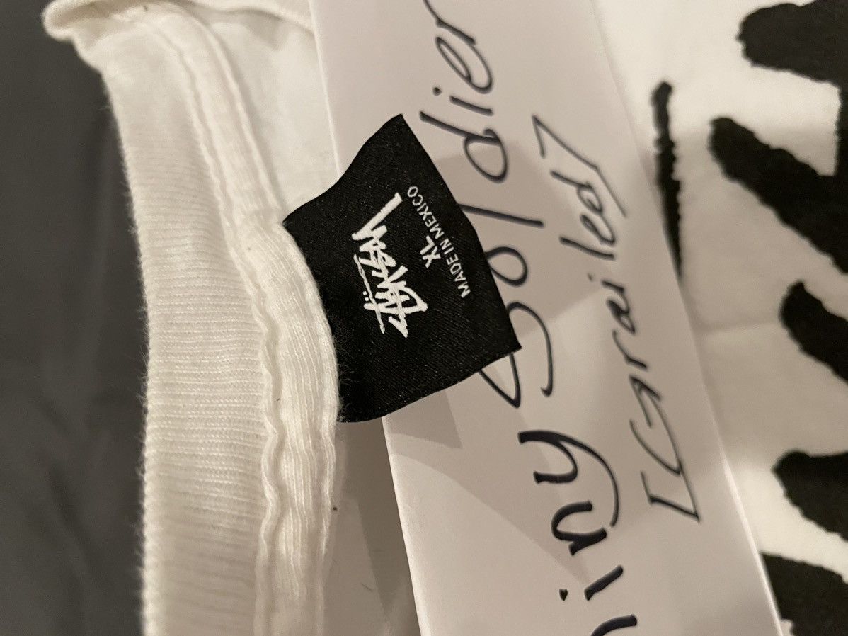 Rick Owens × Stussy RICK OWENS x STUSSY TEE (DABBED) Size US L / EU 52-54 / 3 - 2 Thumbnail