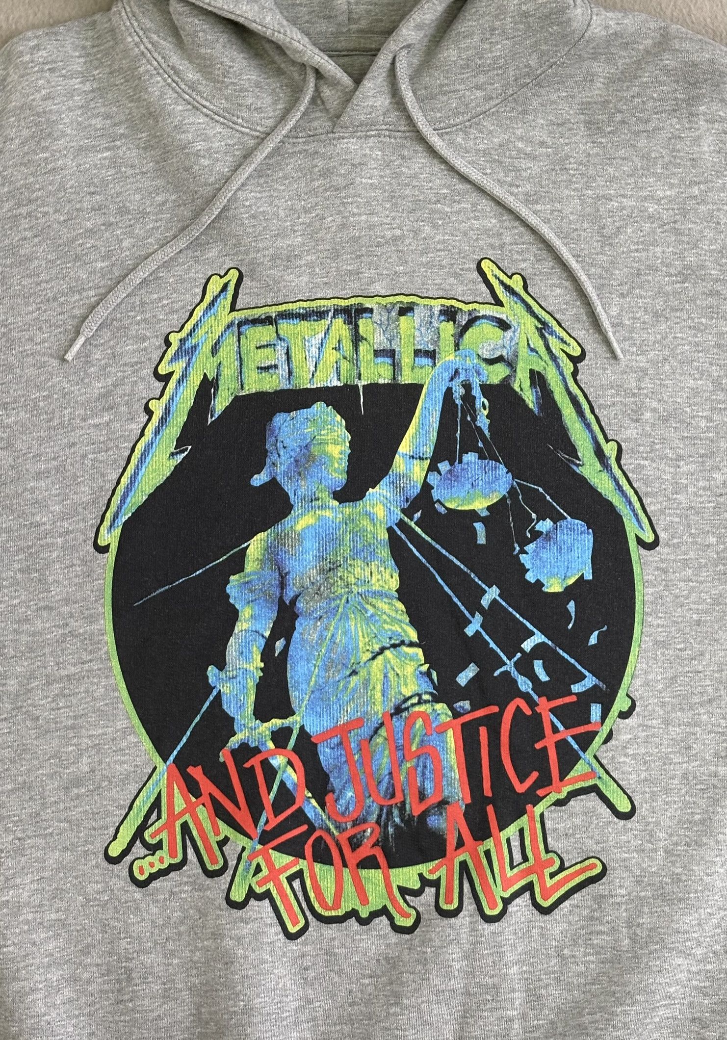 Band Tees Metallica And Justice For All Hoodie 2022 Size M Size US M / EU 48-50 / 2 - 6 Thumbnail