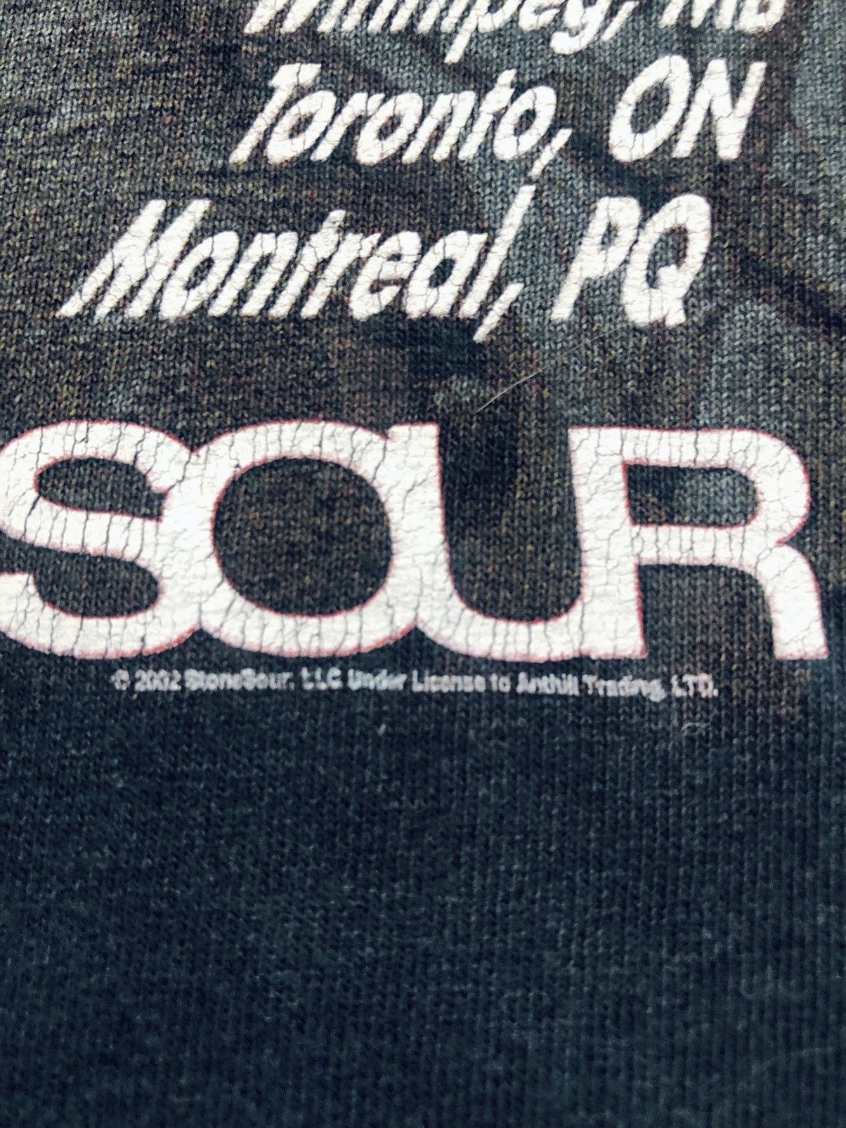 Other VTG Stone Sour Tour 2002 Graphic T-Shirt Sz L Size US L / EU 52-54 / 3 - 5 Thumbnail