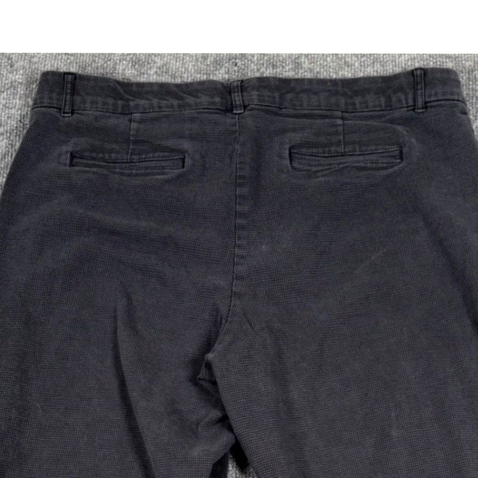 Gloria Vanderbilt VINTAGE Gloria Vanderbilt 16 Charlene Dark Gray Checkered Bootcut Pants Workwear Size 38" / US 16 / IT 52 - 5 Thumbnail