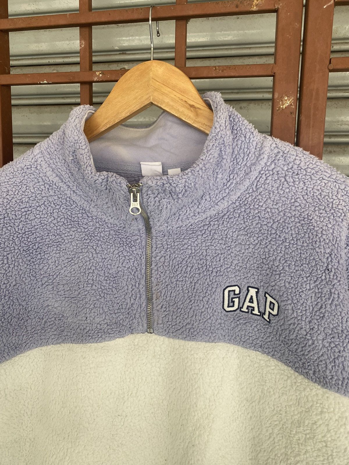 Gap 🔥 Steals 🔥 GAP Half Zipper Baggy Jacket Size US XL / EU 56 / 4 - 4 Thumbnail