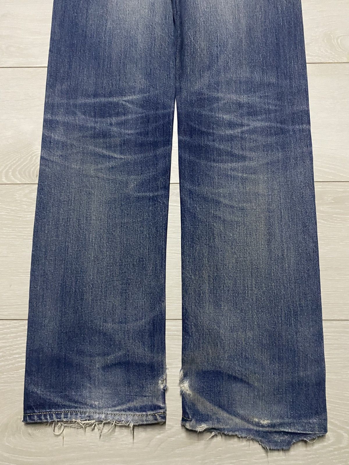 Japanese Brand Vintagw Japanese Uniqlo Selvedge Mud Wash Straight Fit Jeans Size US 28 / EU 44 - 6 Thumbnail