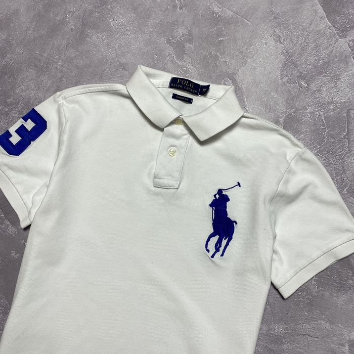 Ralph Lauren Vintage Polo Ralph Lauren 3 y2k white polo size XS Grailed