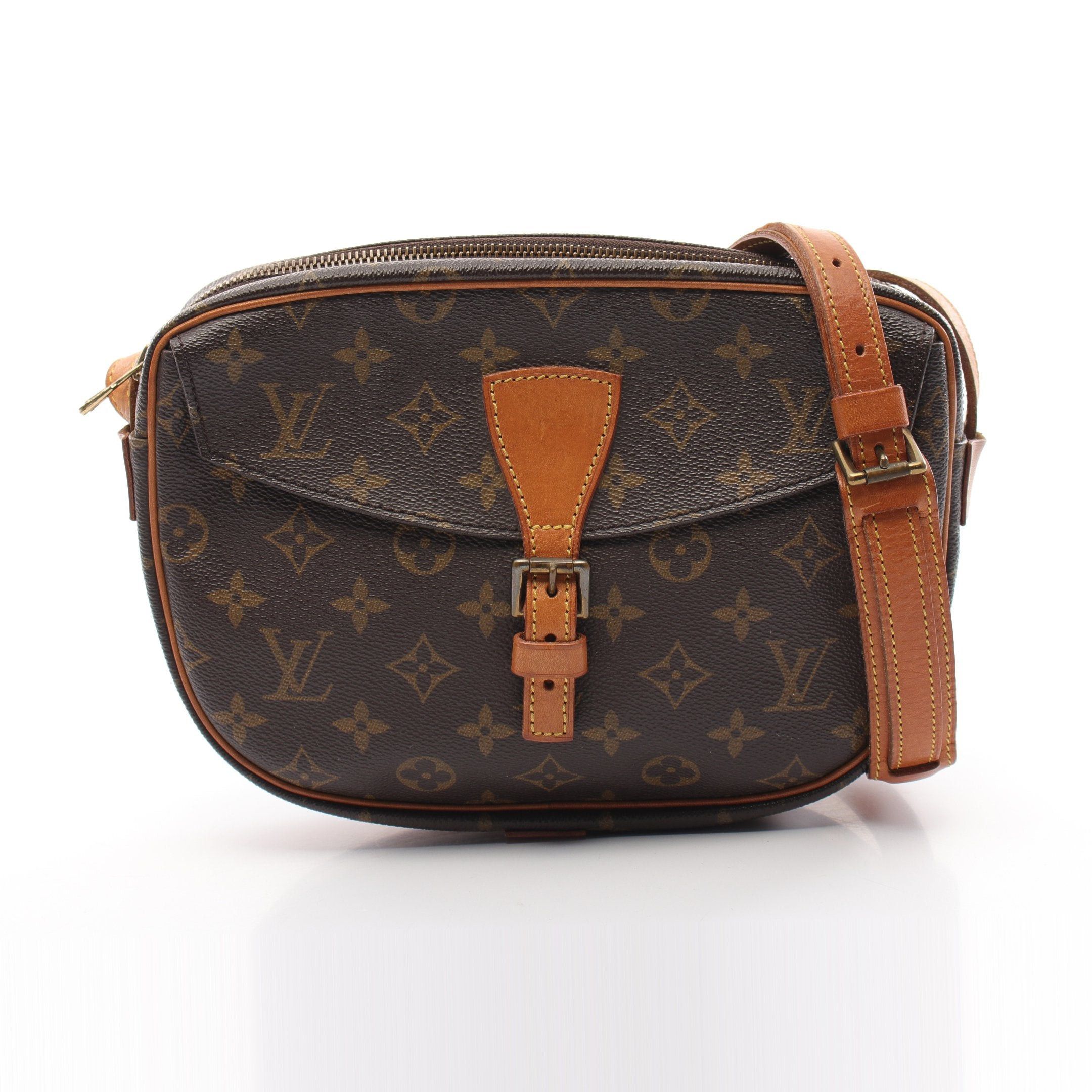 Louis Vuitton Louis Vuitton Genefeuille Monogram Shoulder Bag Leather Brown Size ONE SIZE - 1 Thumbnail