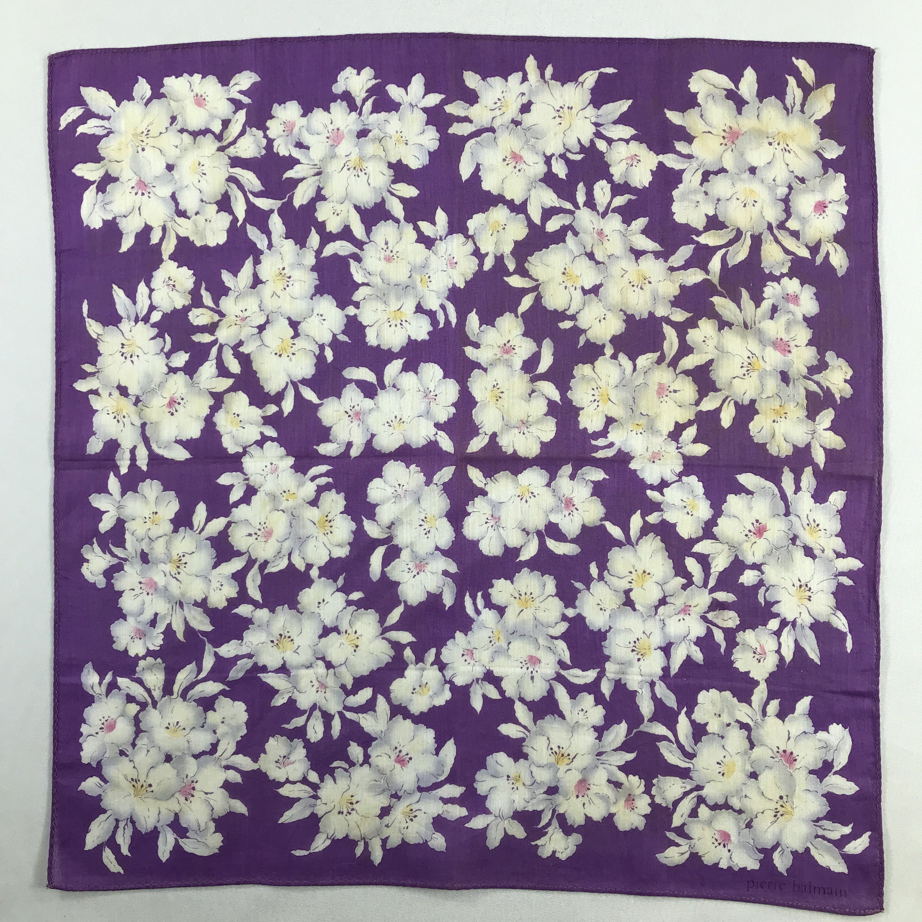 Pierre Balmain Pierre Balmain Handkerchief / Bandana / Neckerchief C587 Size ONE SIZE - 3 Thumbnail