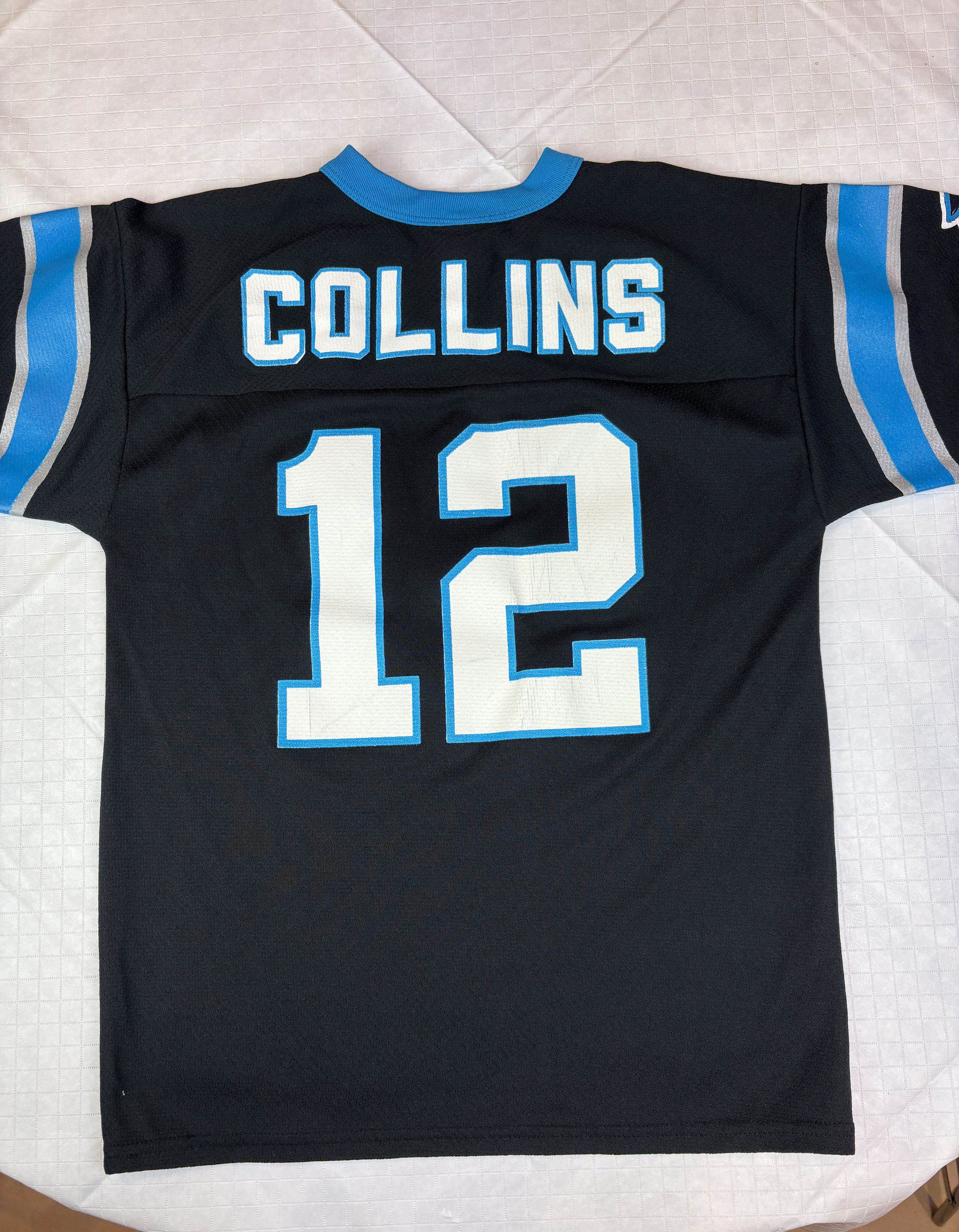 NFL Logo 7 Carolina Panthers Kerry Collins #12 NFL Jersey Size US L / EU 52-54 / 3 - 1 Thumbnail