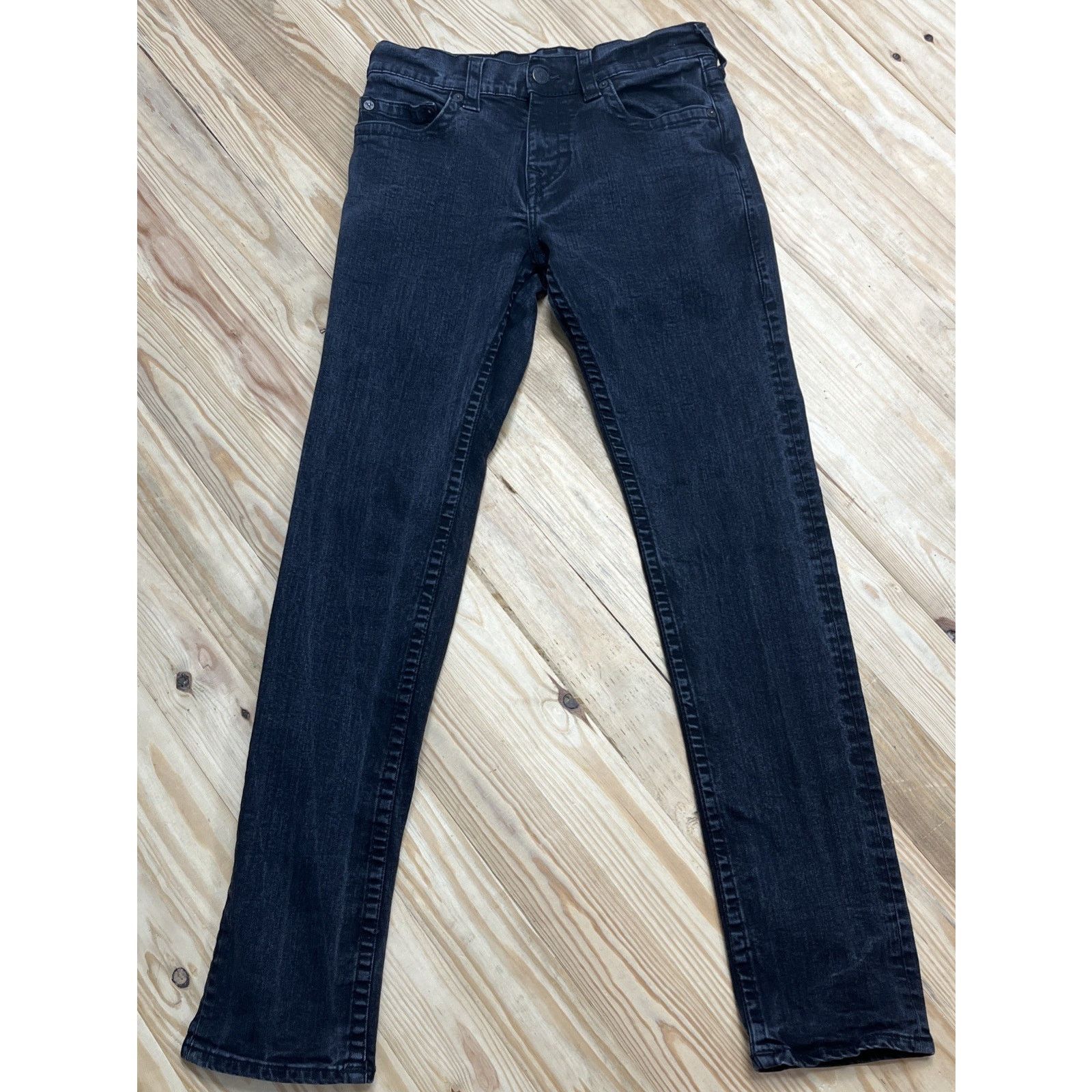 True Religion True Religion Slim Jeans Stretch Mens Size 31x32 Black Size US 31 - 2 Thumbnail