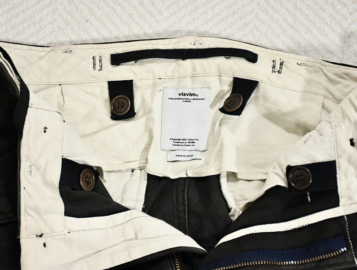 Visvim Visvim 17aw Eiger Sanction Pants Herringbone，size2，black Size US 34 / EU 50 - 11 Thumbnail