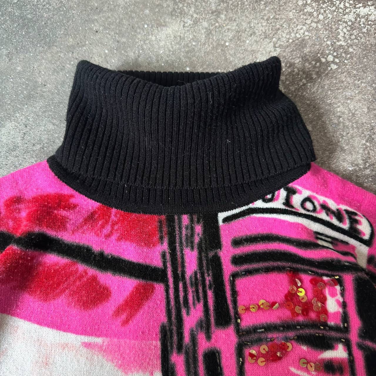 Custo Barcelona × Japanese Brand × Vintage Custo Barcelona Y2K Amazing Lady Sweatshirt Size M / US 6-8 / IT 42-44 - 6 Thumbnail