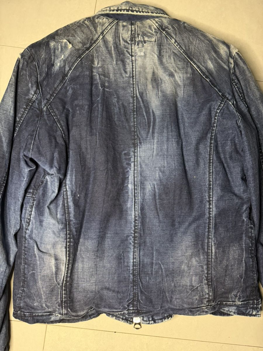 Other Italian Denim Jacket with Sherpa Lining Size US XL / EU 56 / 4 - 6 Thumbnail