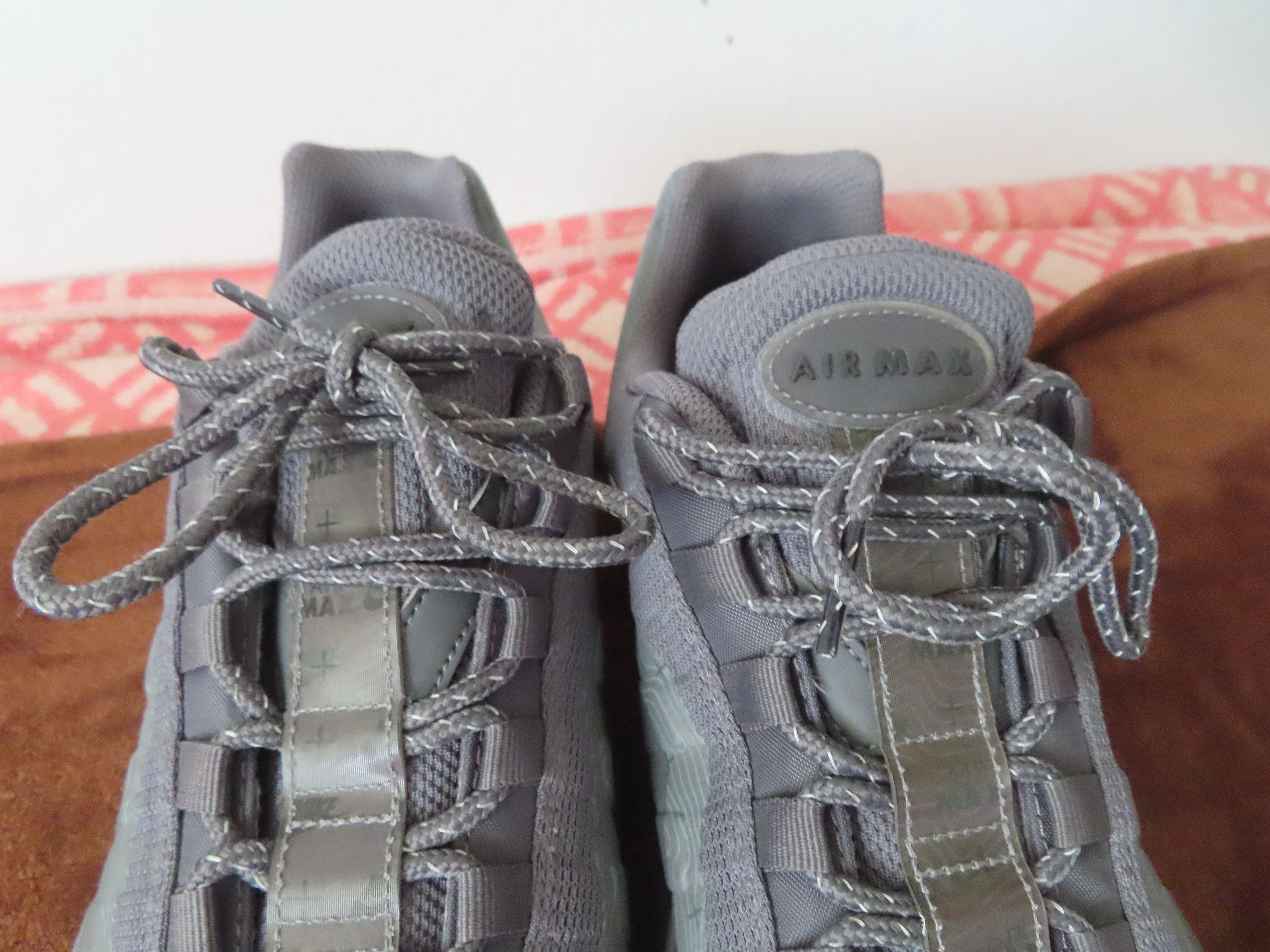 Designer × Nike Nike Air Max 95 Iron Grey Black Cool Grey DR0295 002 Size US 12 / EU 45 - 3 Thumbnail