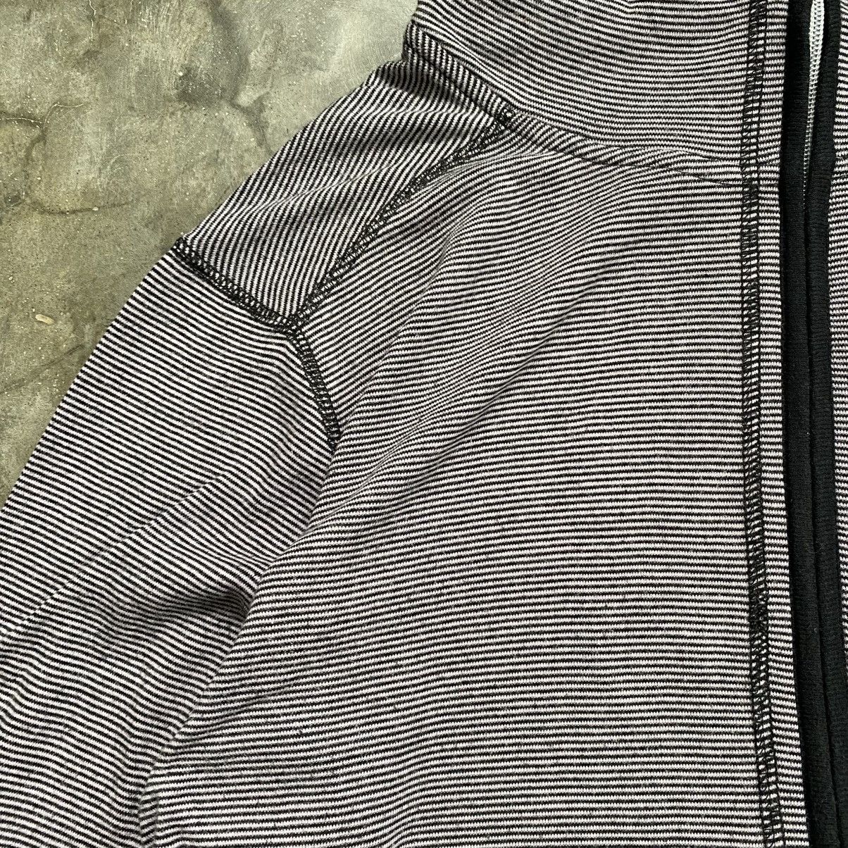 Japanese Brand 2000s Bepart Store Y2K Style Double Zip Stripe Zip Up Hoodie Size US XXS / EU 40 - 7 Thumbnail