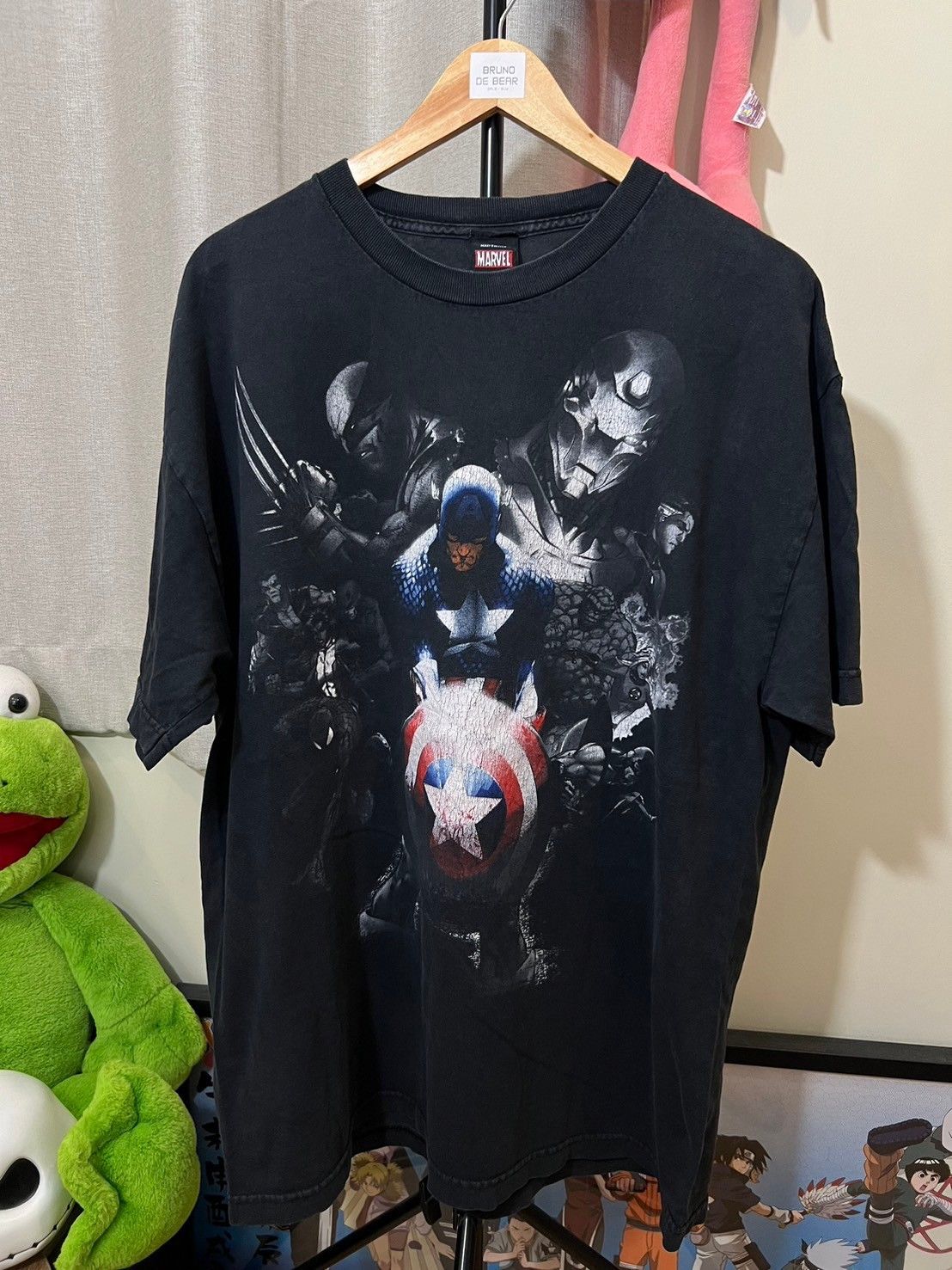 Marvel Comics × Vintage Vintage Marvel Comics shirt Big Print BN Size US XL / EU 56 / 4 - 2 Thumbnail