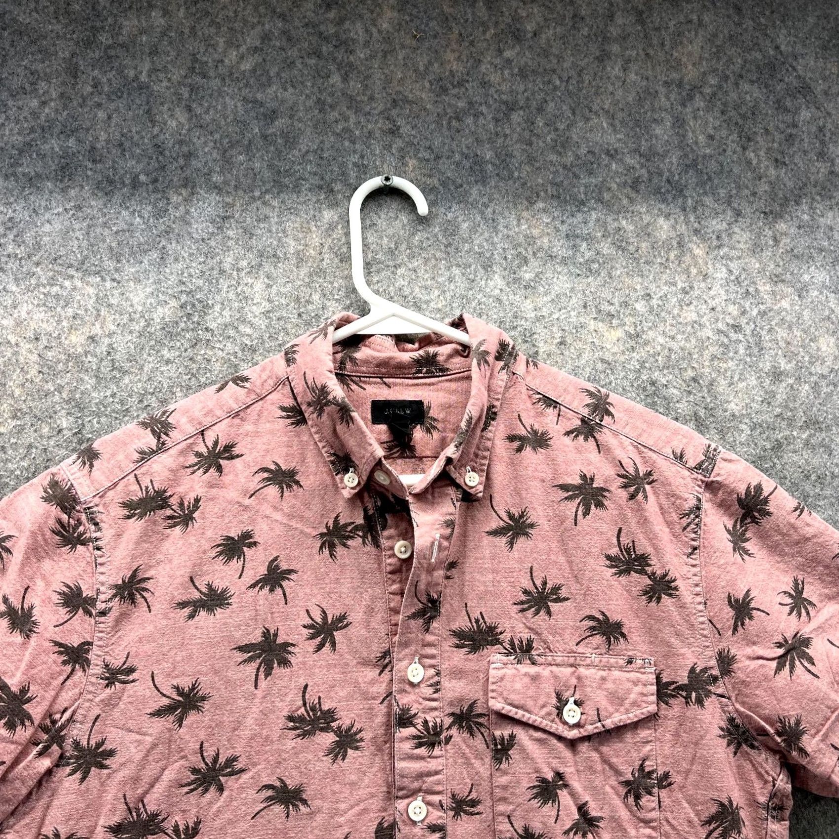 J.Crew J.CREW Shirt Men S Pink Floral Short Sleeve Button-Down All Seasons Casual Size US S / EU 44-46 / 1 - 2 Thumbnail