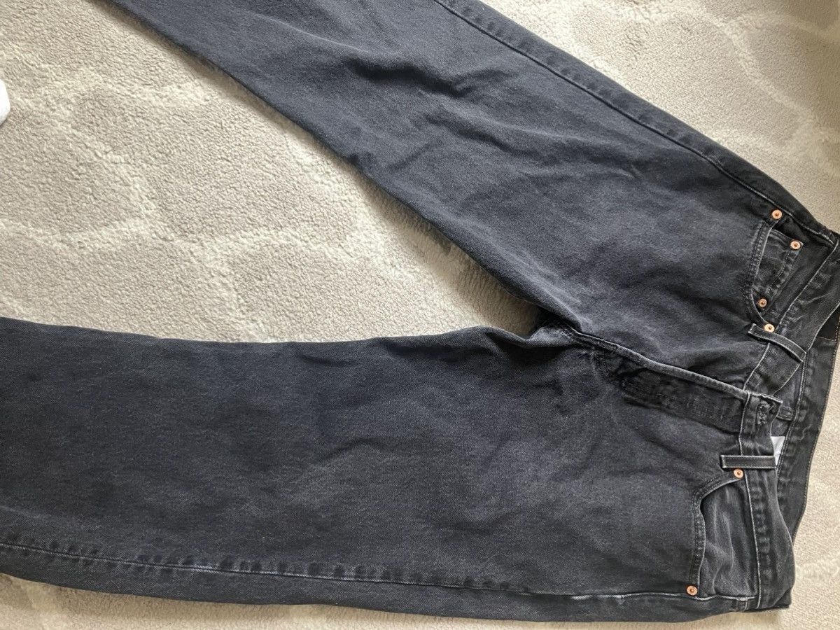 Levi's Vintage Y2K Levis 501 Black Denim Jeans 34x32 Size US 34 / EU 50 - 8 Thumbnail