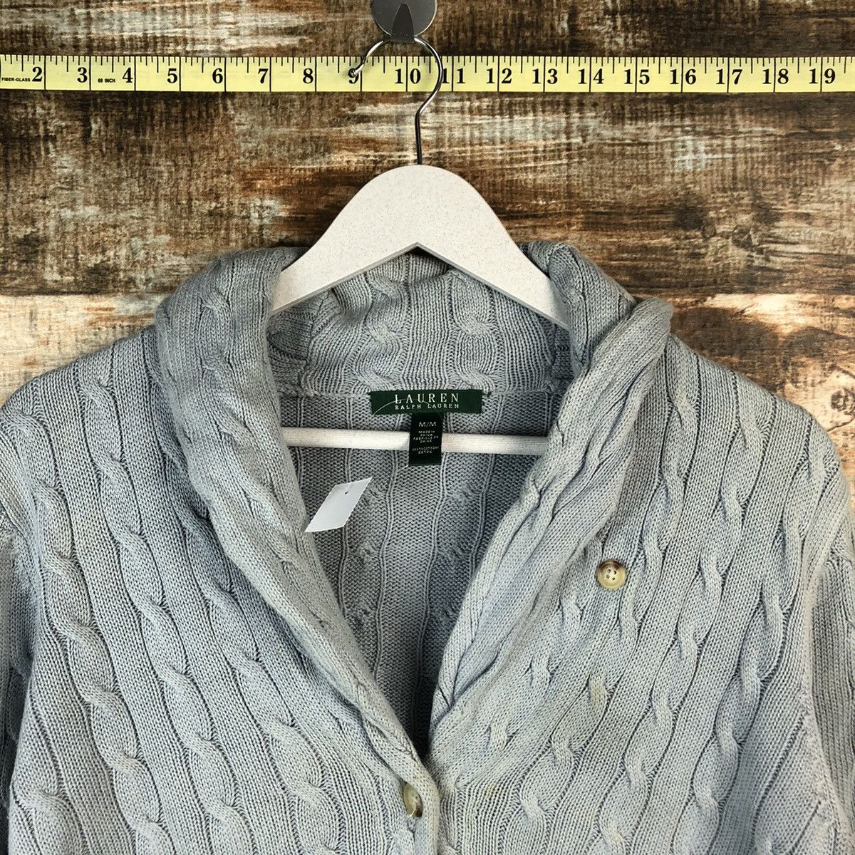 Ralph Lauren Ralph Lauren Light Blue Cardigan Knitwear #A1351 Size US M / EU 48-50 / 2 - 4 Thumbnail