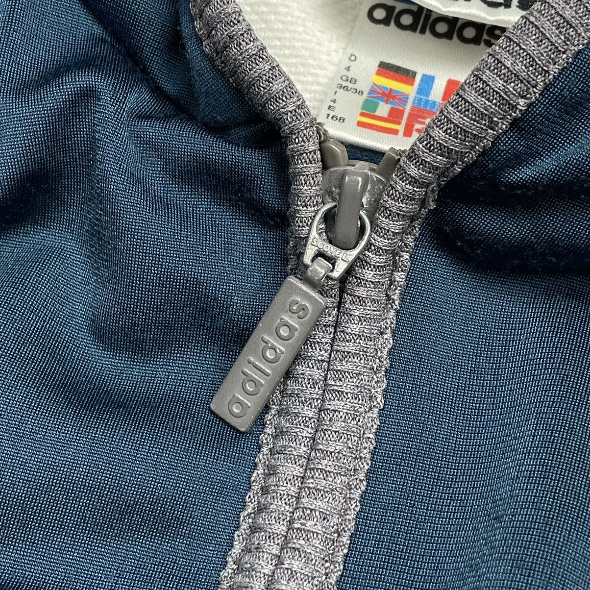 Adidas Vintage 90’s Adidas tracksuit S blue big logo retro y2k Size 42S - 8 Thumbnail