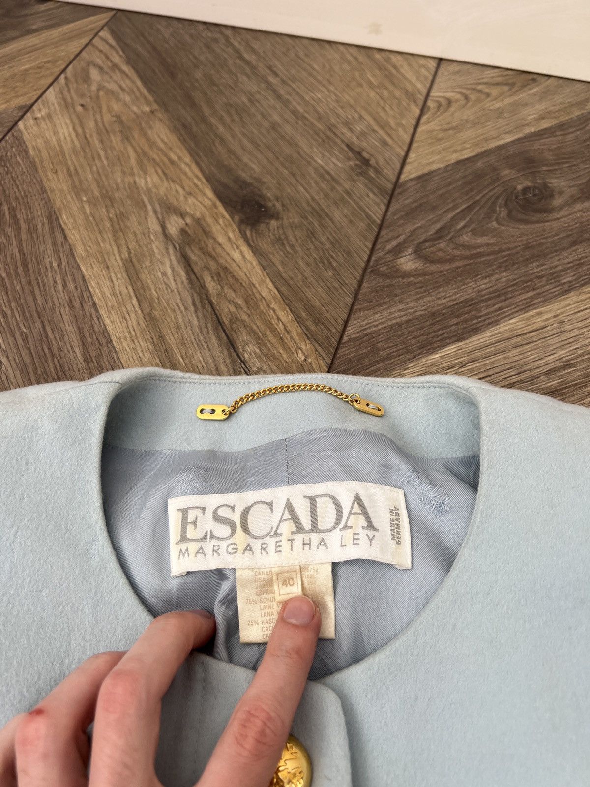 Escada Vintage Escada women's Blazer Size S / US 4 / IT 40 - 10 Thumbnail