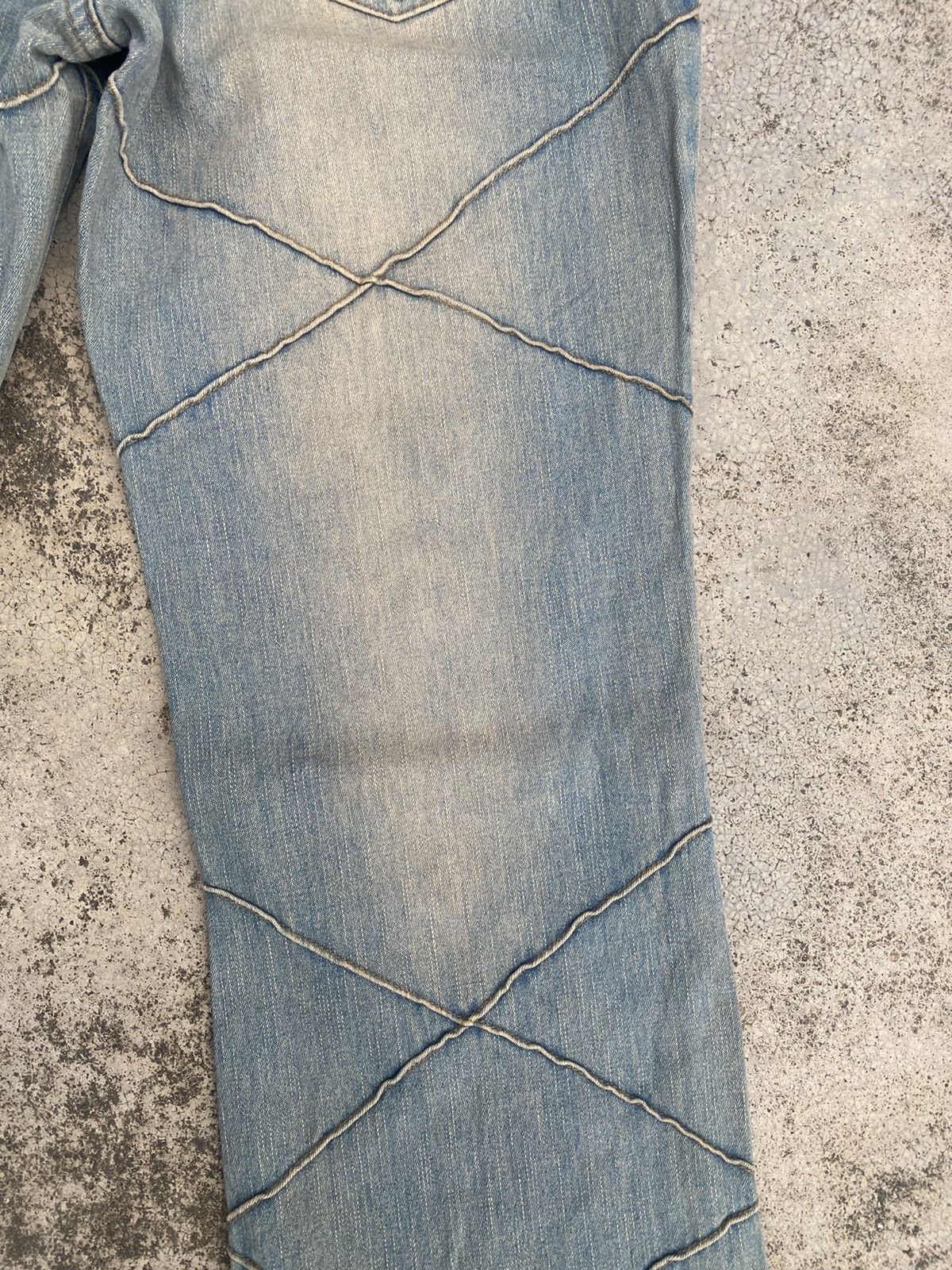 If Six Was Nine × Japanese Brand × Uniqlo Flare Jeans Uniqlo Hagi Mud Clawmark Bootcut Size US 28 / EU 44 - 18 Thumbnail