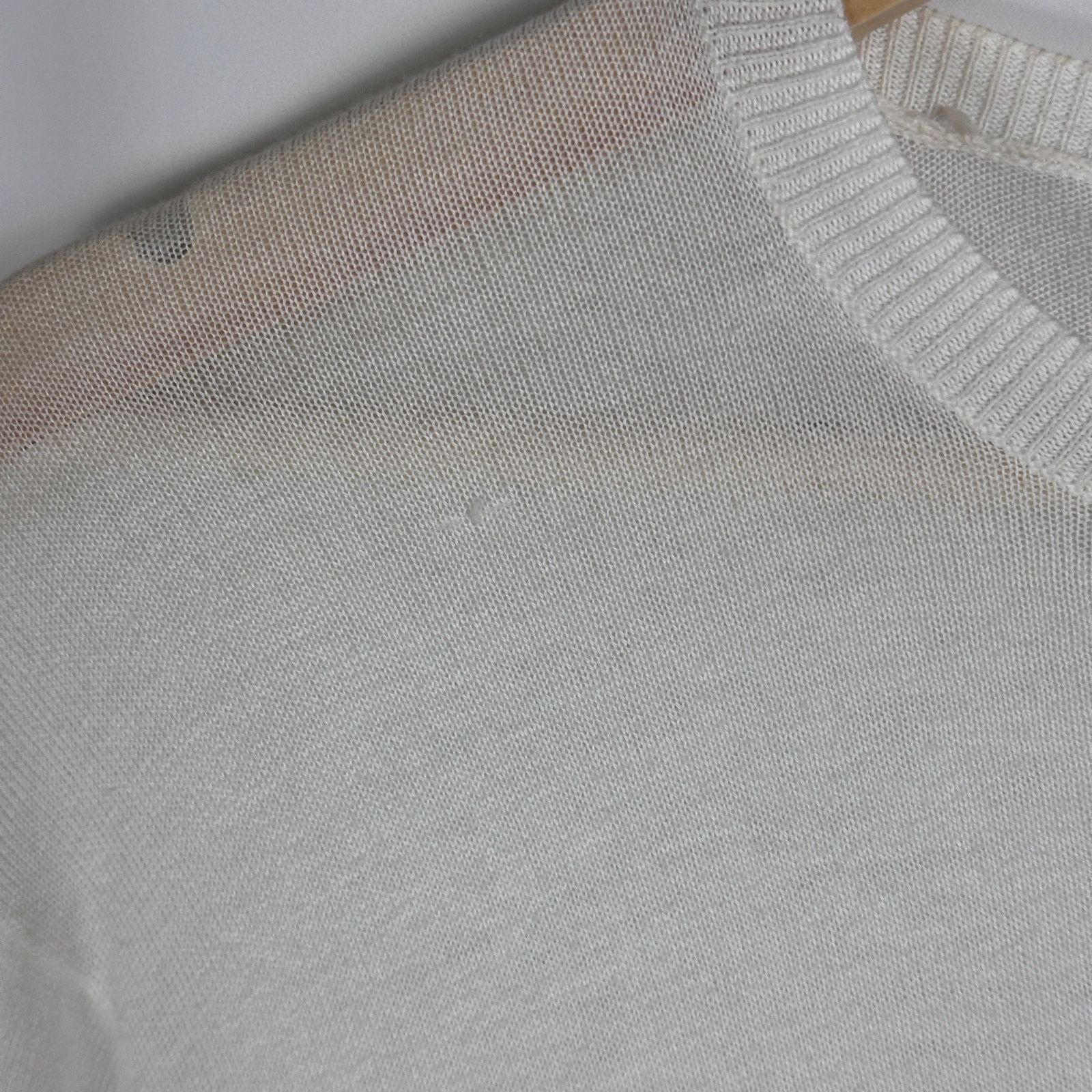 Wtaps White Sleeve Stripe Sweater Size US M / EU 48-50 / 2 - 4 Thumbnail