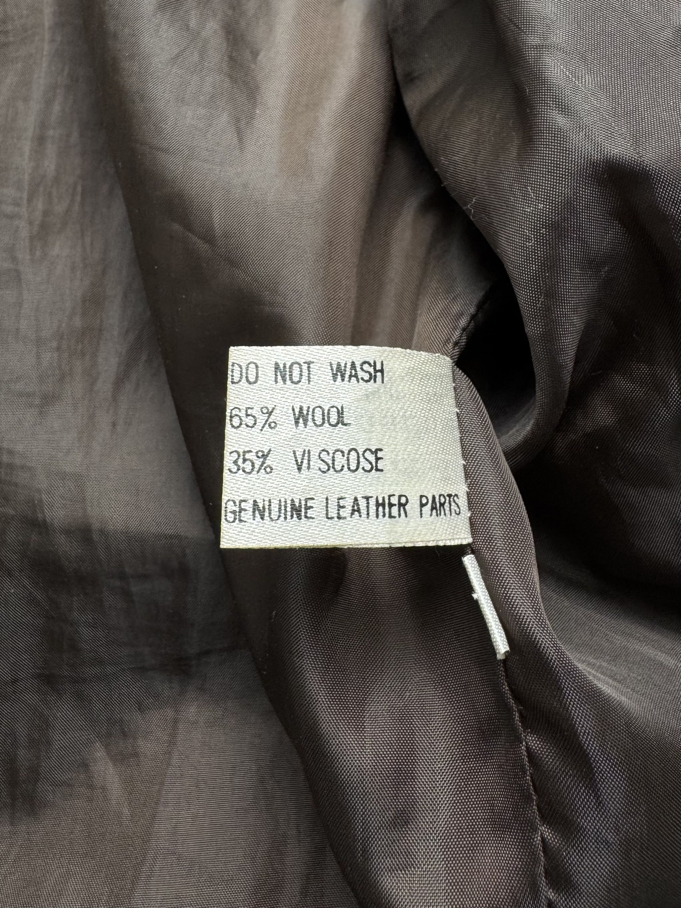 Vintage Vintage Faded Leather Jacket C2(V483) Size US S / EU 44-46 / 1 - 8 Thumbnail