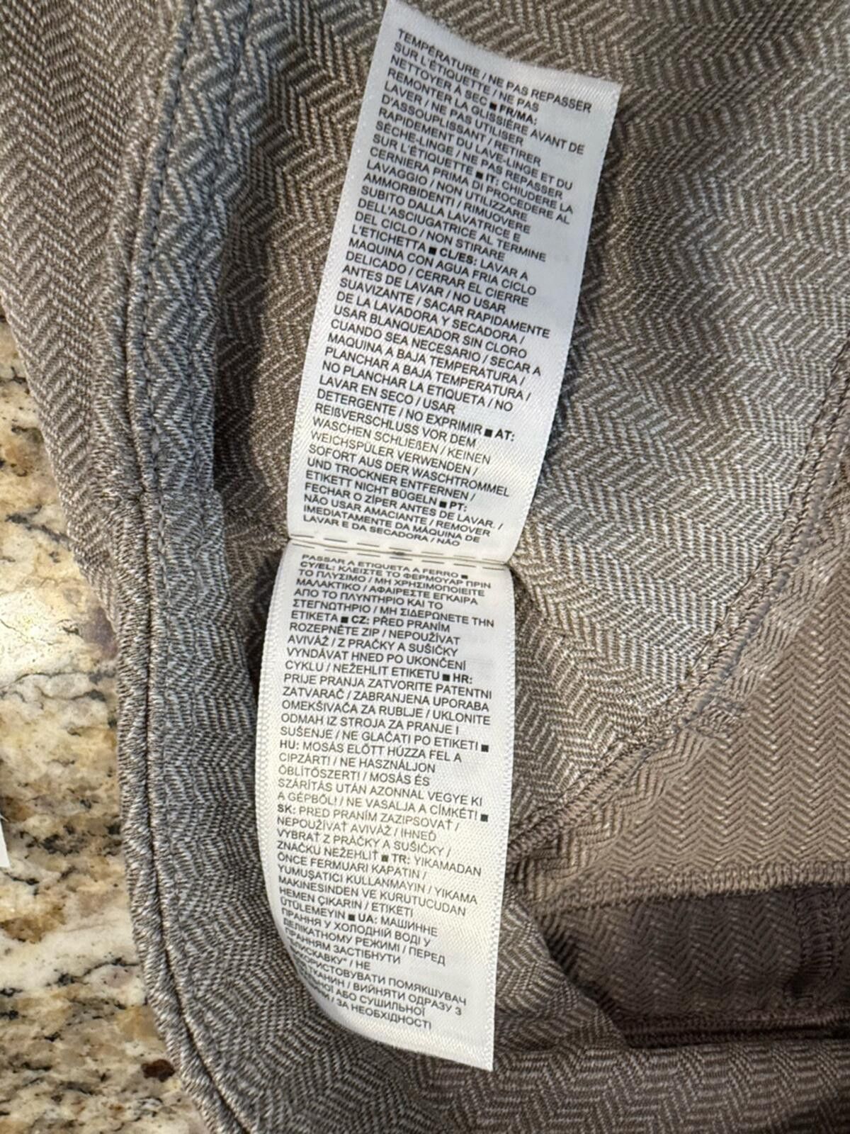Other Athleta Delancey Herringbone Tight Legging gray/tan white LG Size 26" / US 2 / IT 38 - 11 Thumbnail