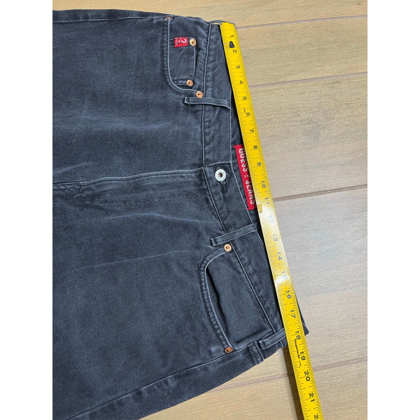 Guess Vintage Guess Jeans Black Denim Pants Mens 40x30 Y2K baggy Size US 40 / EU 56 - 5 Thumbnail