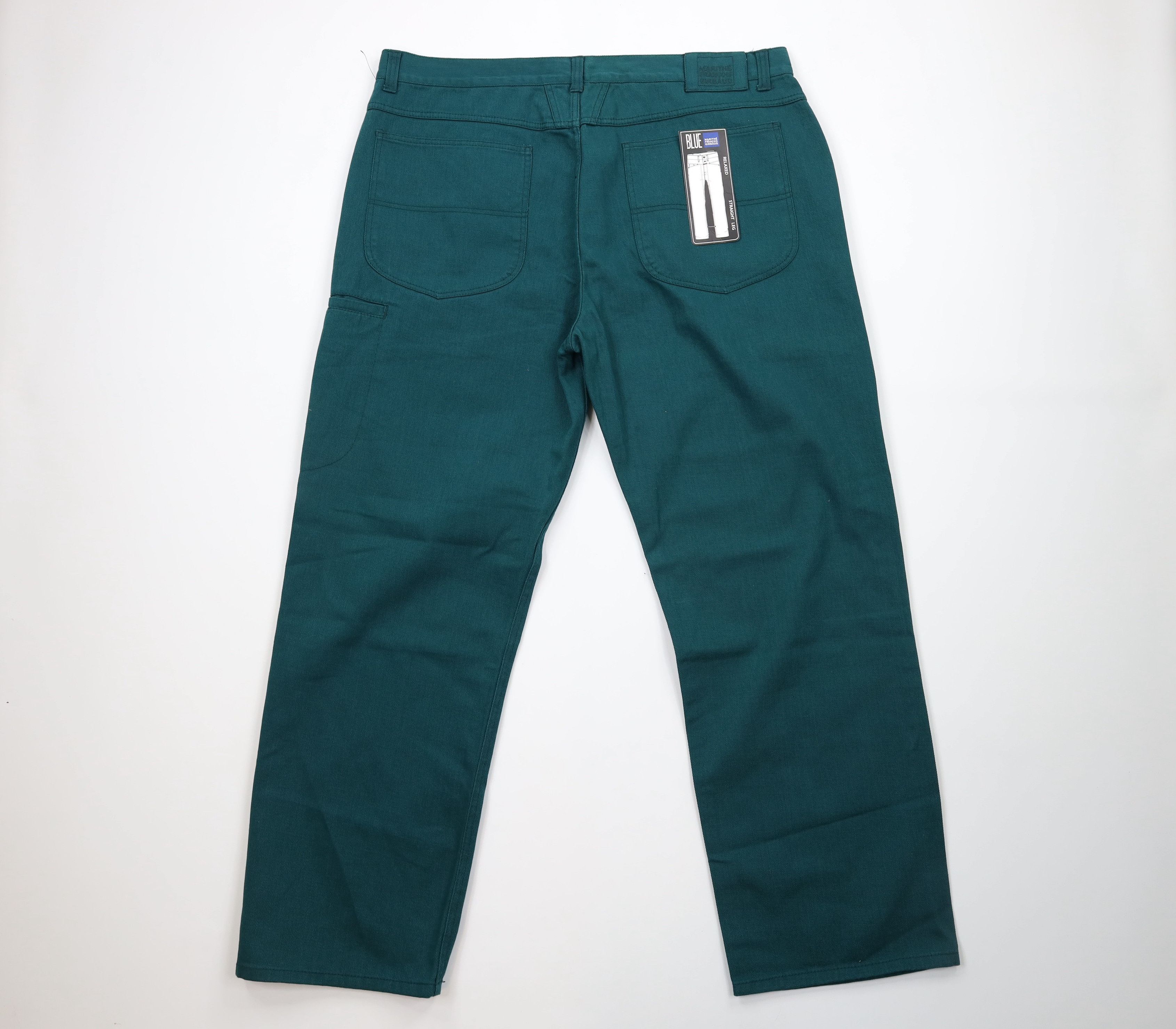 Marithe + Francois Girbaud × Vintage NOS Vintage 90s Marithe Francois Girbaud Fit Wide Leg Jeans Size US 42 / EU 58 - 7 Thumbnail