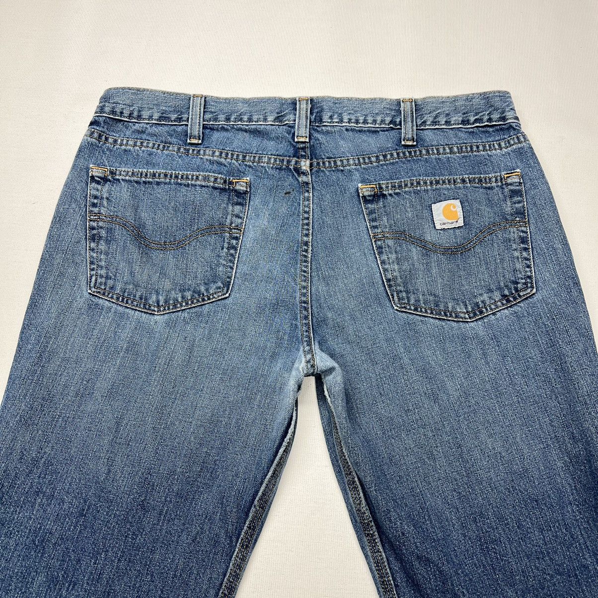 Carhartt Carhartt Jeans Relaxed Fit Denim Workwear Baggy Faded Y2K Size US 38 / EU 54 - 12 Thumbnail