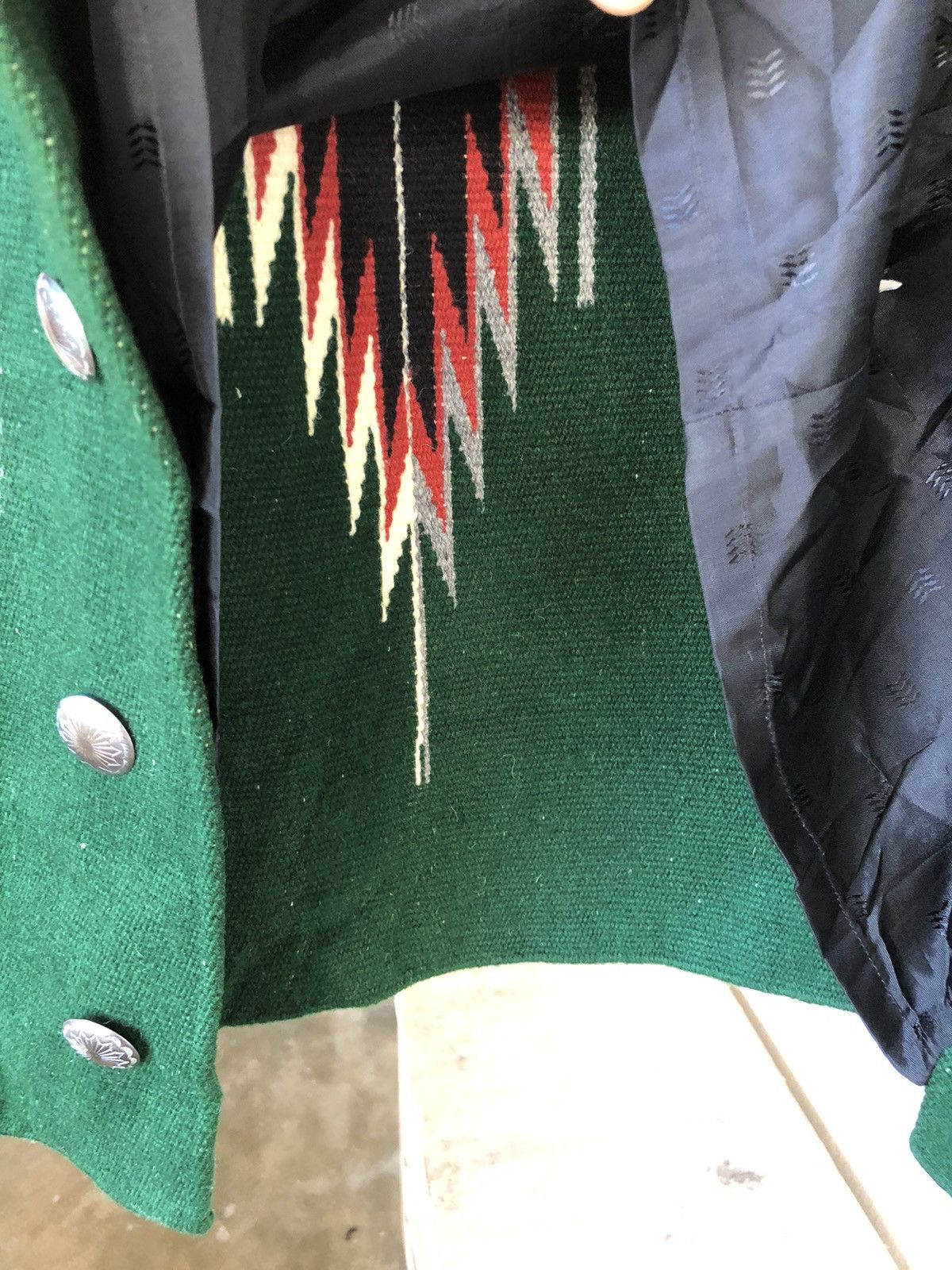 Vintage Rare Vintage Centinela Chimayo Hand Woven New Maxico Jacket Size US M / EU 48-50 / 2 - 9 Thumbnail