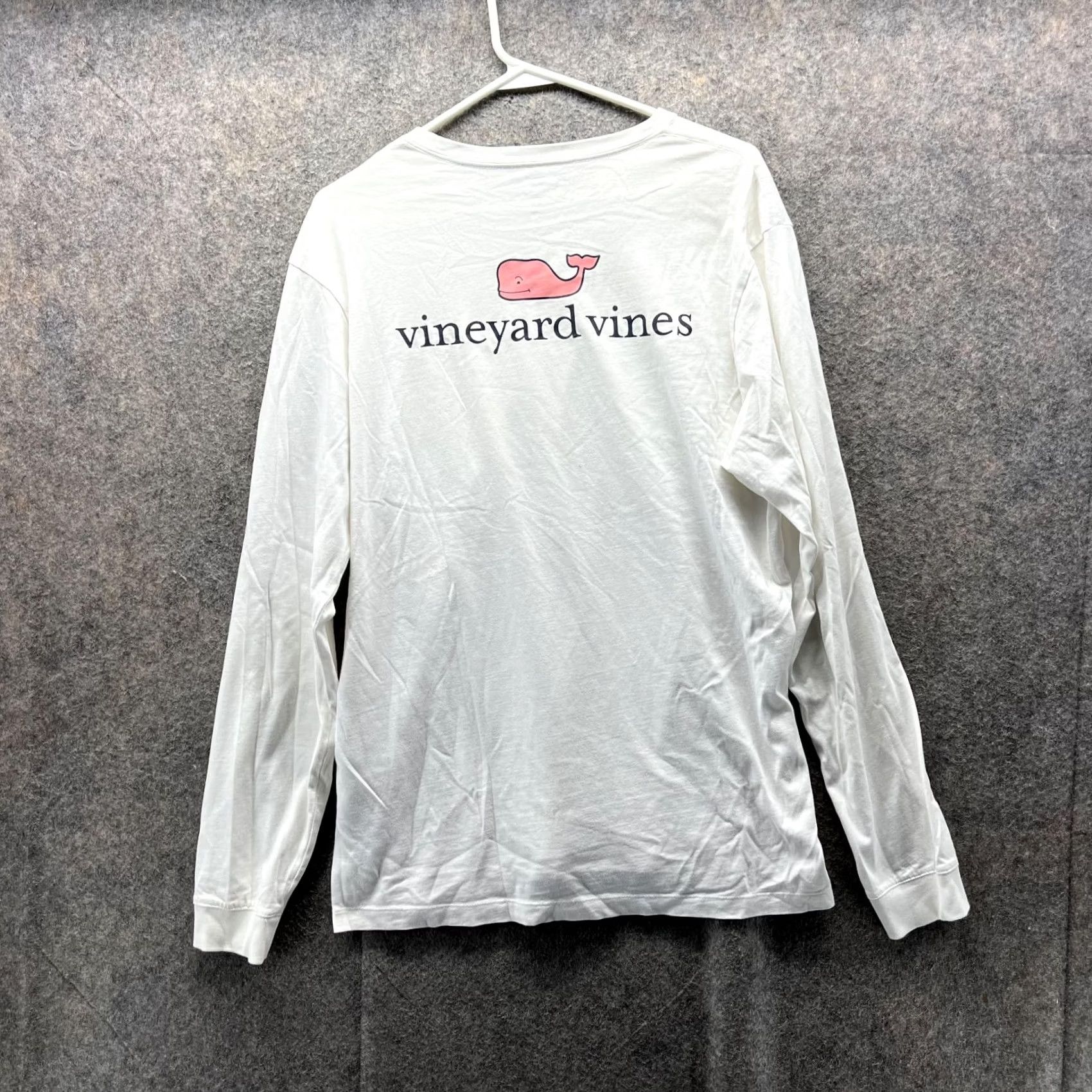 Vineyard Vines Vineyard Vines Shirt Men Medium White Long Sleeve Crewneck Pocket Casual Size US M / EU 48-50 / 2 - 3 Thumbnail
