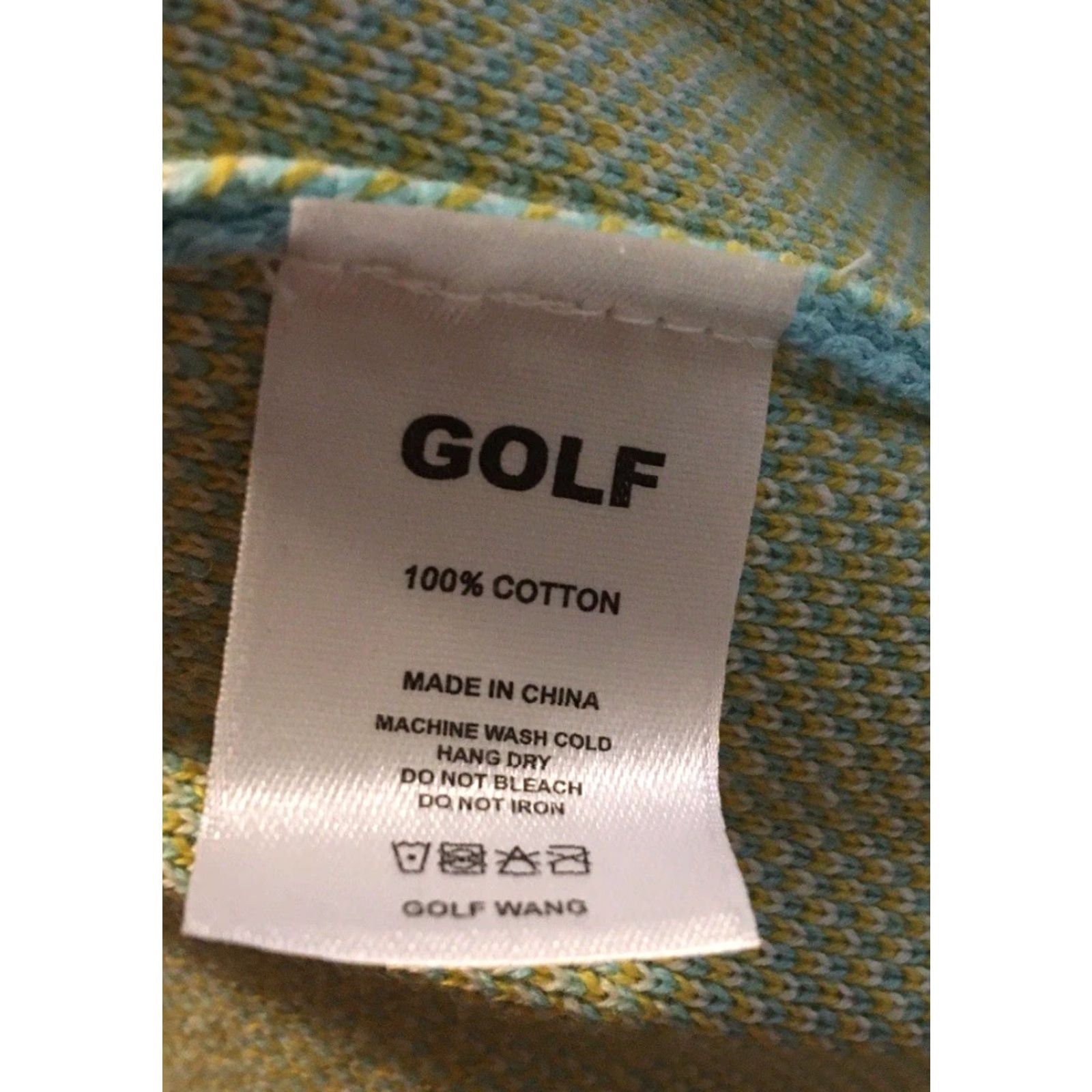 Golf Wang VINTAGE Golf Wang Le Fleur Sweater Vest Shirt Men M Blue Golf Wang Le Fleur Sweater Vest Solely from original words. Size US M / EU 48-50 / 2 - 6 Thumbnail