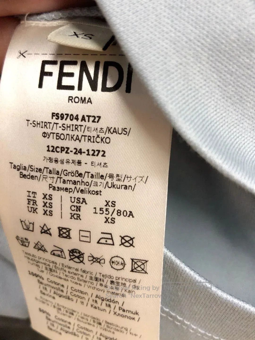 Fendi fendi short sleeve t. Size M / US 6-8 / IT 42-44 - 3 Thumbnail