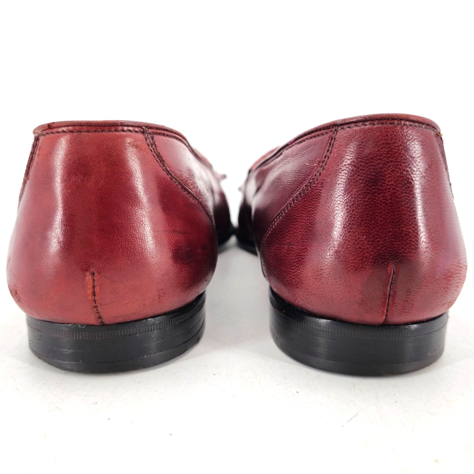 Bragano Vintage Bragano Cole Haan Burgundy Leather Dress Shoes Men 9 Size US 9 / EU 42 - 6 Thumbnail