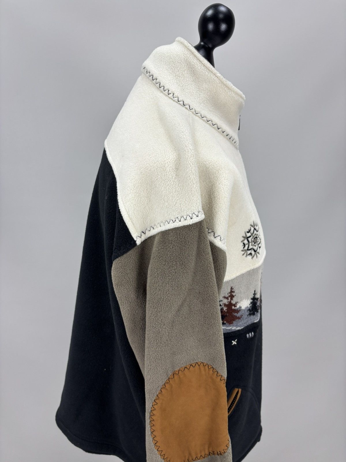 Other Mens vintage fleece jacket Walking Silvy Size L Size US L / EU 52-54 / 3 - 6 Thumbnail