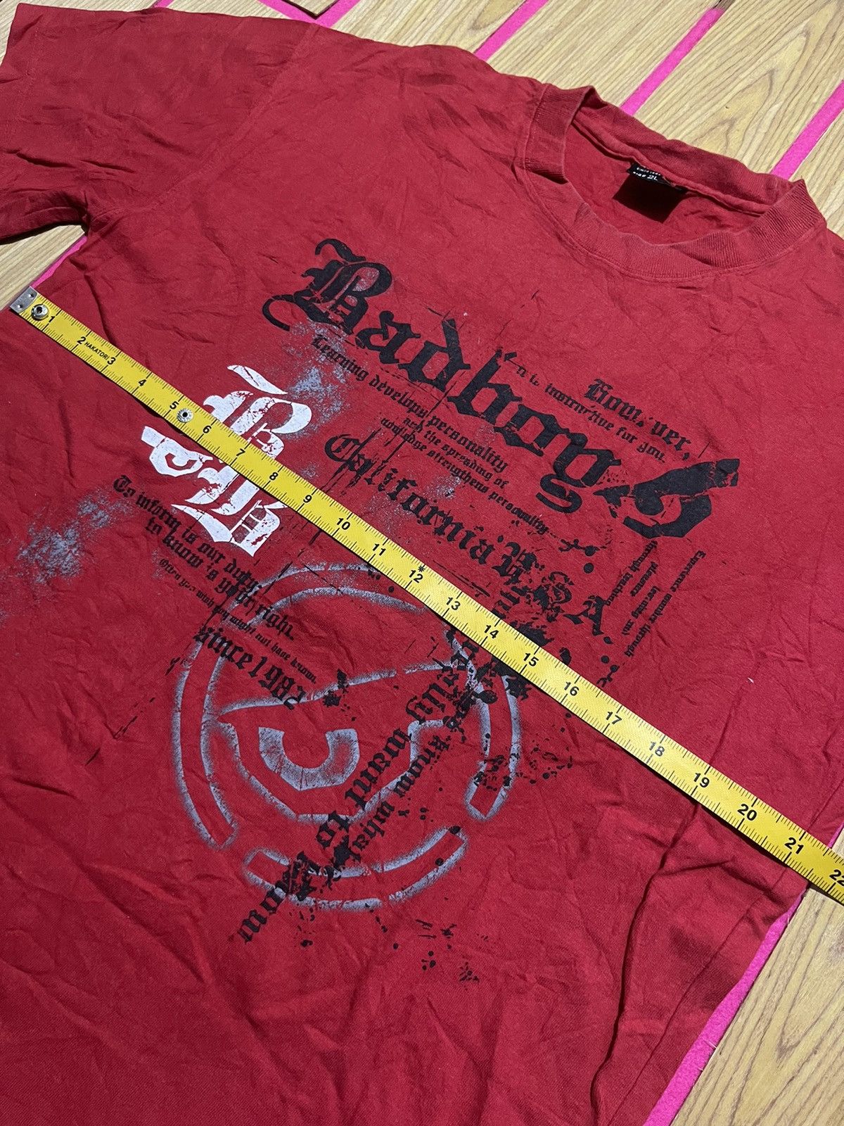 If Six Was Nine Y2K BAD BOY short sleeve tshirt ifsix style Size US L / EU 52-54 / 3 - 9 Thumbnail