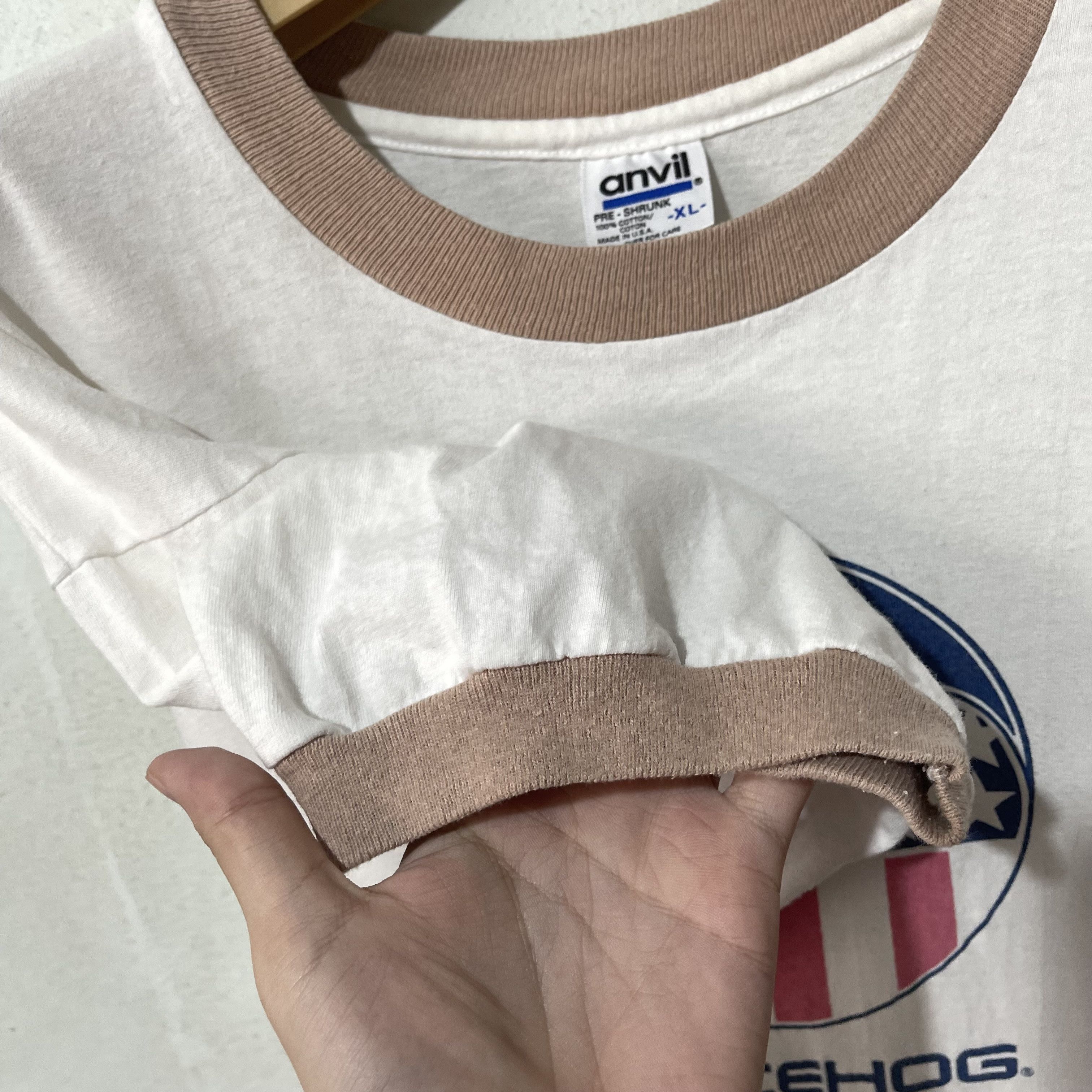 Band Tees × Vintage Vintage 90s Spacehog Ringer Tee Size US XL / EU 56 / 4 - 6 Thumbnail